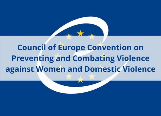 Council of Europe Convention on Preventing and Combating Violence against Women and Domestic Violence